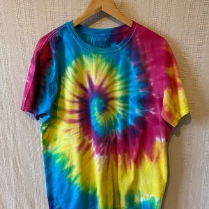 Unisex Cotton Perfect Tie Dye Tee M